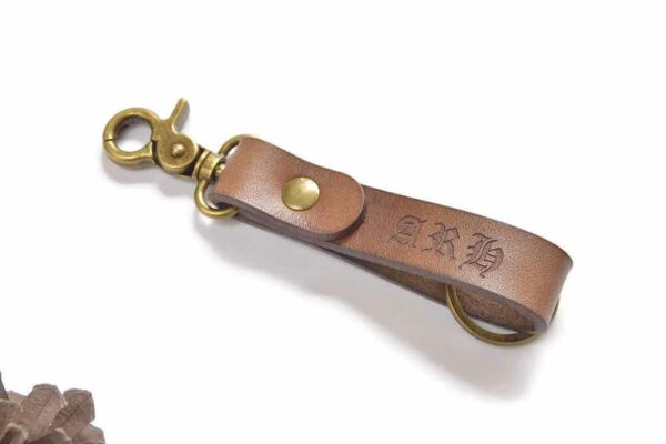 leather keychain ta-031-2