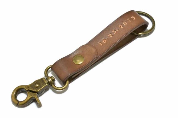 leather keychain ta-031-8