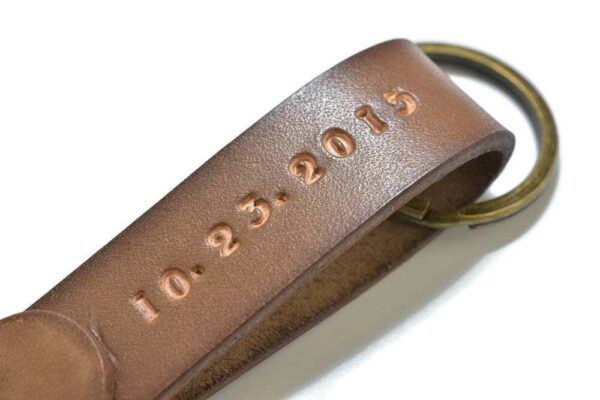 leather keychain ta-031-9