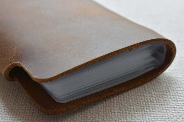 Leather credit card holder TA 051-6
