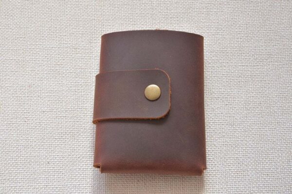 Leather trifold mens wallet ta-047-4
