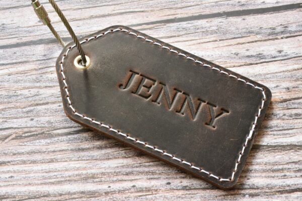 Personalized luggage tag TA 052-9